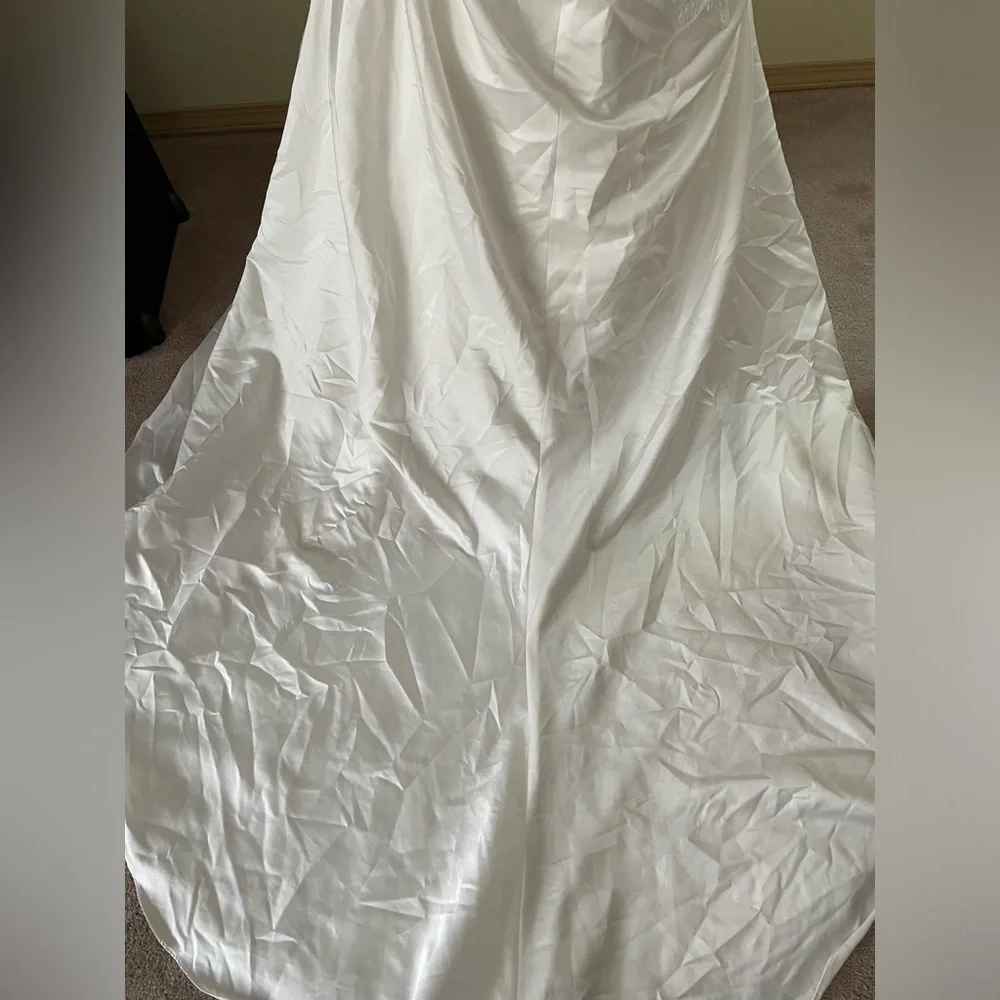 Symphony of Venus wedding gown dress ivory A-Line NWT ~ - Picture 3 of 13
